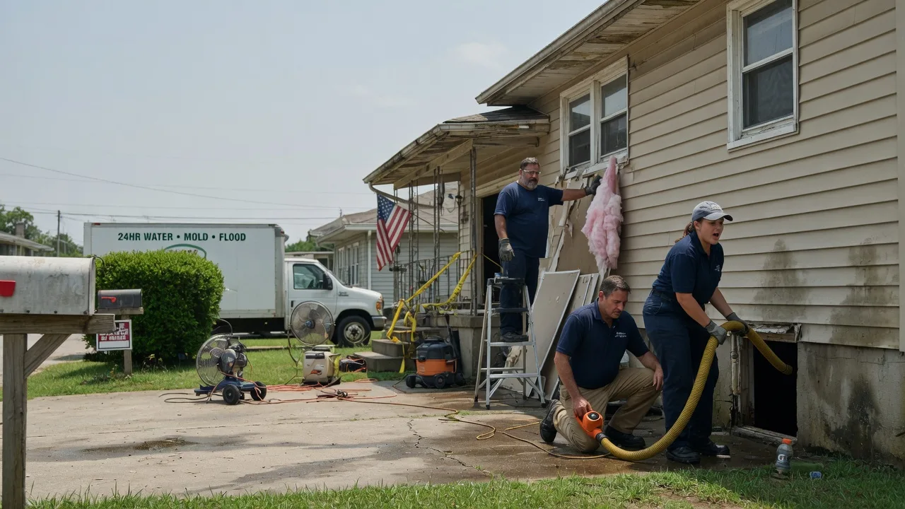 Water Damage Repair in Apache, OK near me